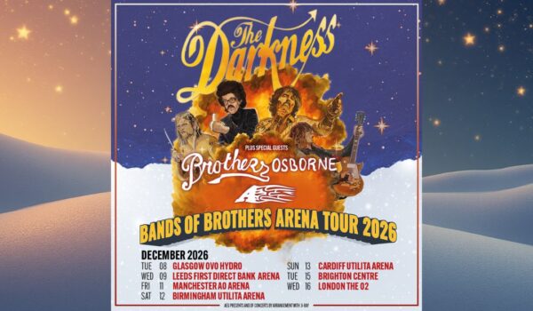 THE DARKNESS ANNOUNCE UK ARENA TOUR FOR DECEMBER 2026!