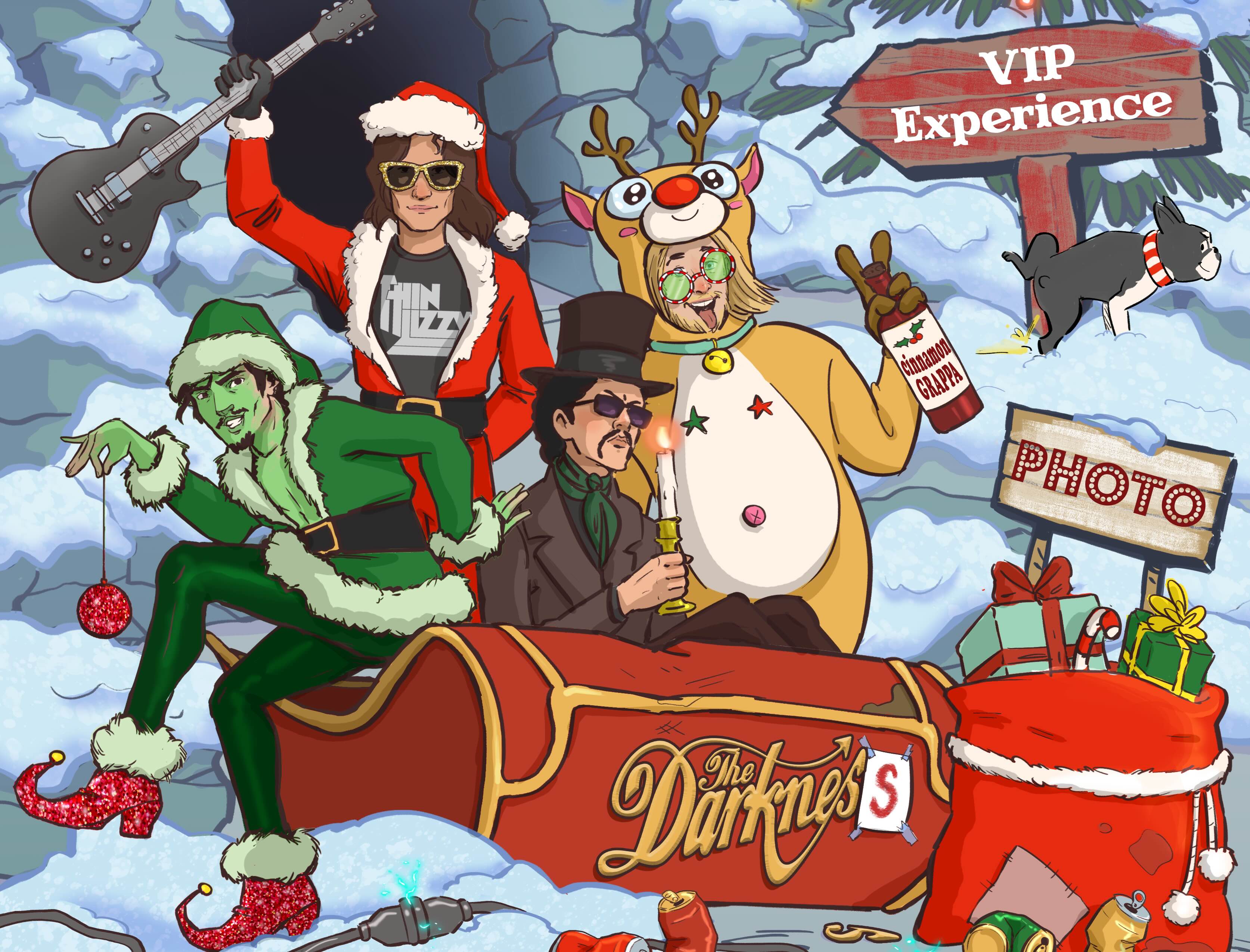‘Every Grinch Of Yule’ – VIP Upgrades for The Darkness 2026 December Tour are here!